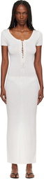 Judy Turner Off-White Judson Maxi Dress