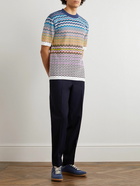 Missoni - Striped Degradé Cotton-Blend T-Shirt - Multi