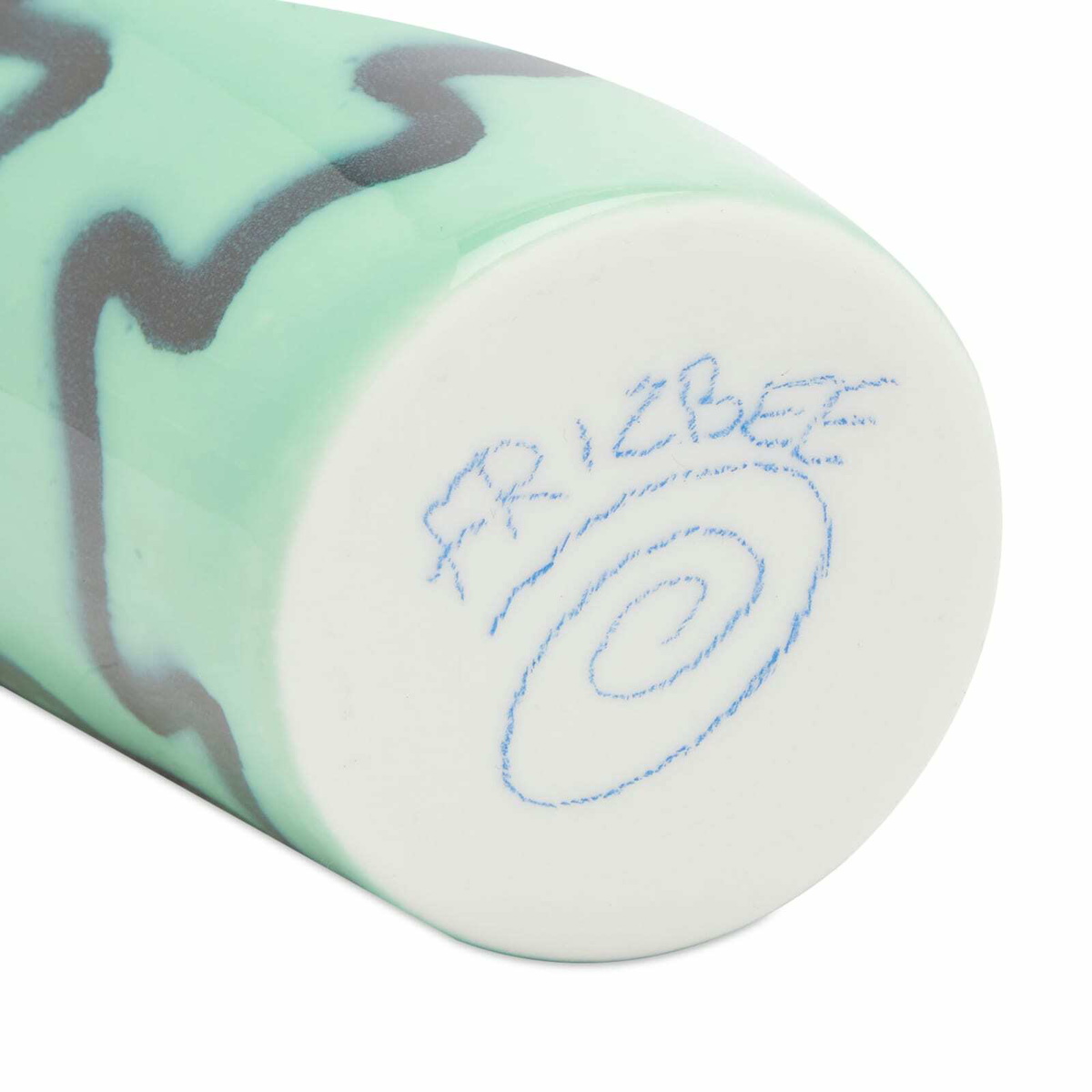 Frizbee Ceramics Bier Cup in Green Ice