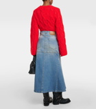 Dorothee Schumacher Denim Love denim midi skirt