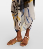 Cala de la Cruz Luana printed beach cover-up