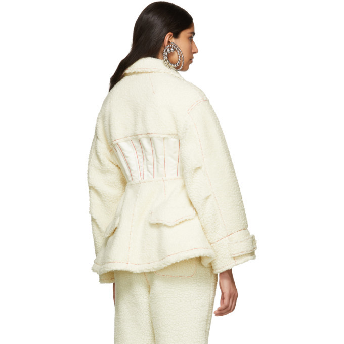 Undercover Off-White Cinched Waist Jacket
