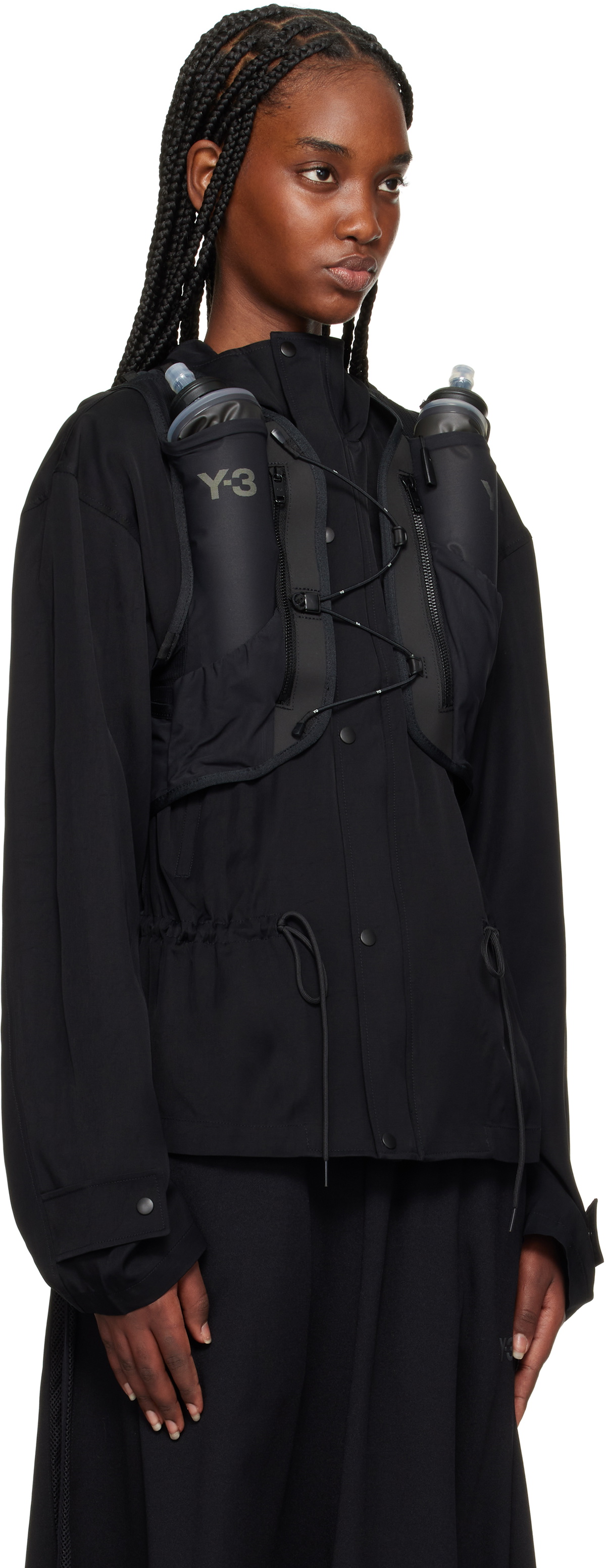 Y-3 Black Run Vest