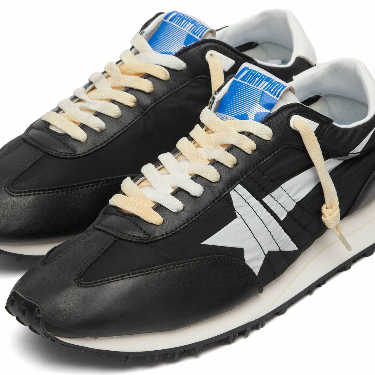 【GOLDEN 】Running Marathon Sneakers/全国送料込み Golden Goose Marathon Sneakers in Black for Men | Lyst