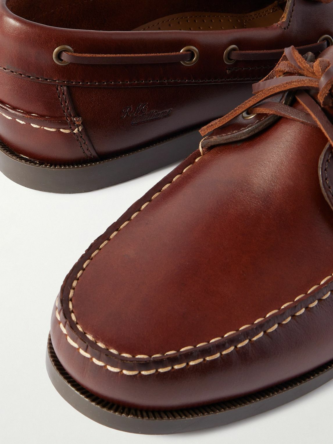 R.M.Williams - Islet Leather Boat Shoes - Brown