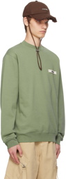 JACQUEMUS Green La Casa 'Le sweatshirt Gros Grain' Sweatshirt