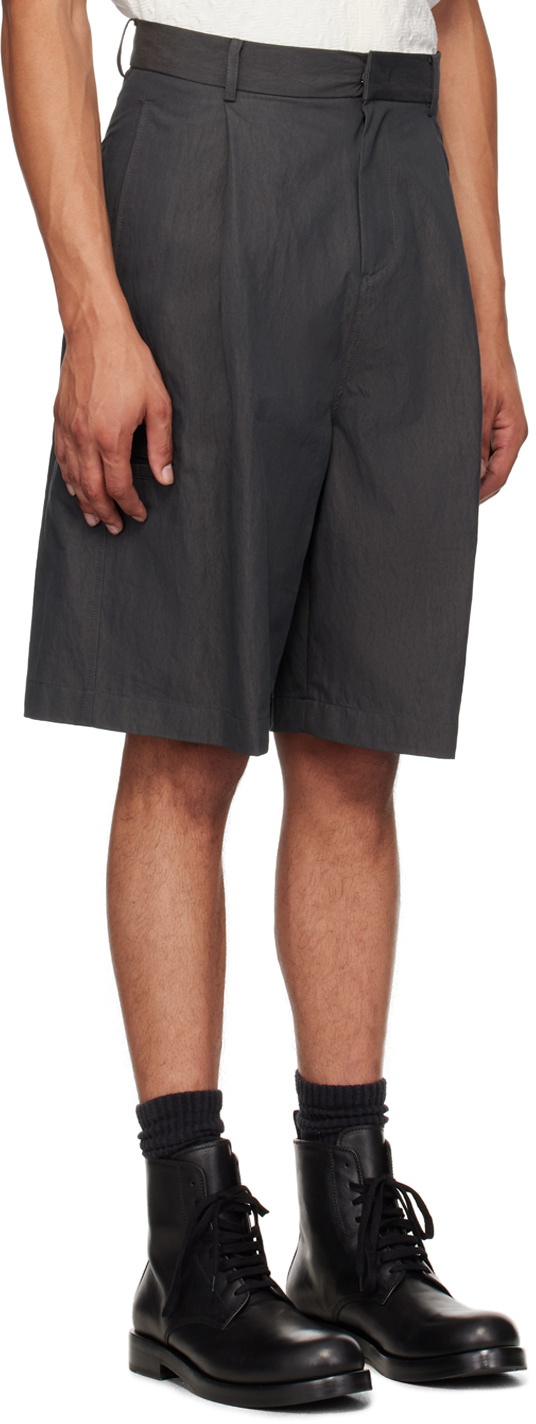LE17SEPTEMBRE Black Side Pocket Shorts