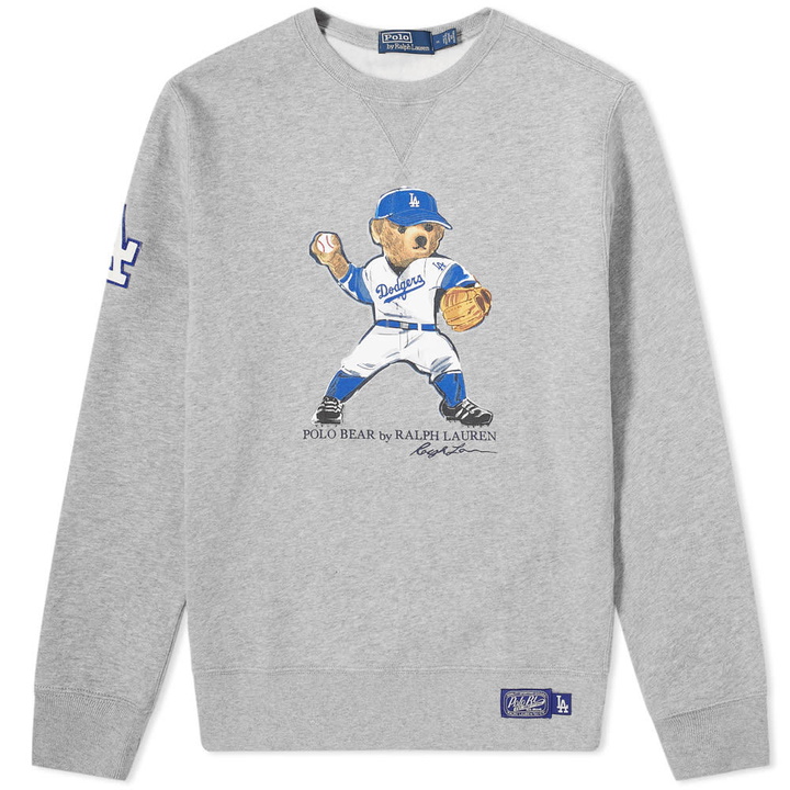 Photo: Polo Ralph Lauren LA Dodgers Bear Crew Sweat