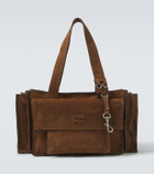 Miu Miu Utilitaire suede tote bag