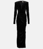 Alexandre Vauthier Velvet gown