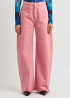Marques' Almeida Barrel-leg Jeans Pink