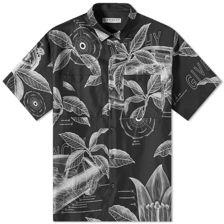 Photo: Givenchy Short Sleeve Floral Print Shirt