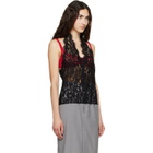 Stella McCartney Black Halterneck Lace Top