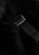 Paris Georgia Seb Faux fur Bomber Jacket Black