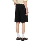 AMIRI Black Relaxed Pull On Sweat Shorts