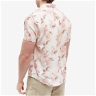 Corridor Men's Novella Floral Vacation Shirt in Natural