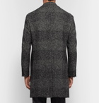 Canali - Kei Prince of Wales Checked Wool-Blend Overcoat - Men - Gray