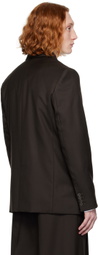 Mark Kenly Domino Tan Studio Brown Jacob Blazer