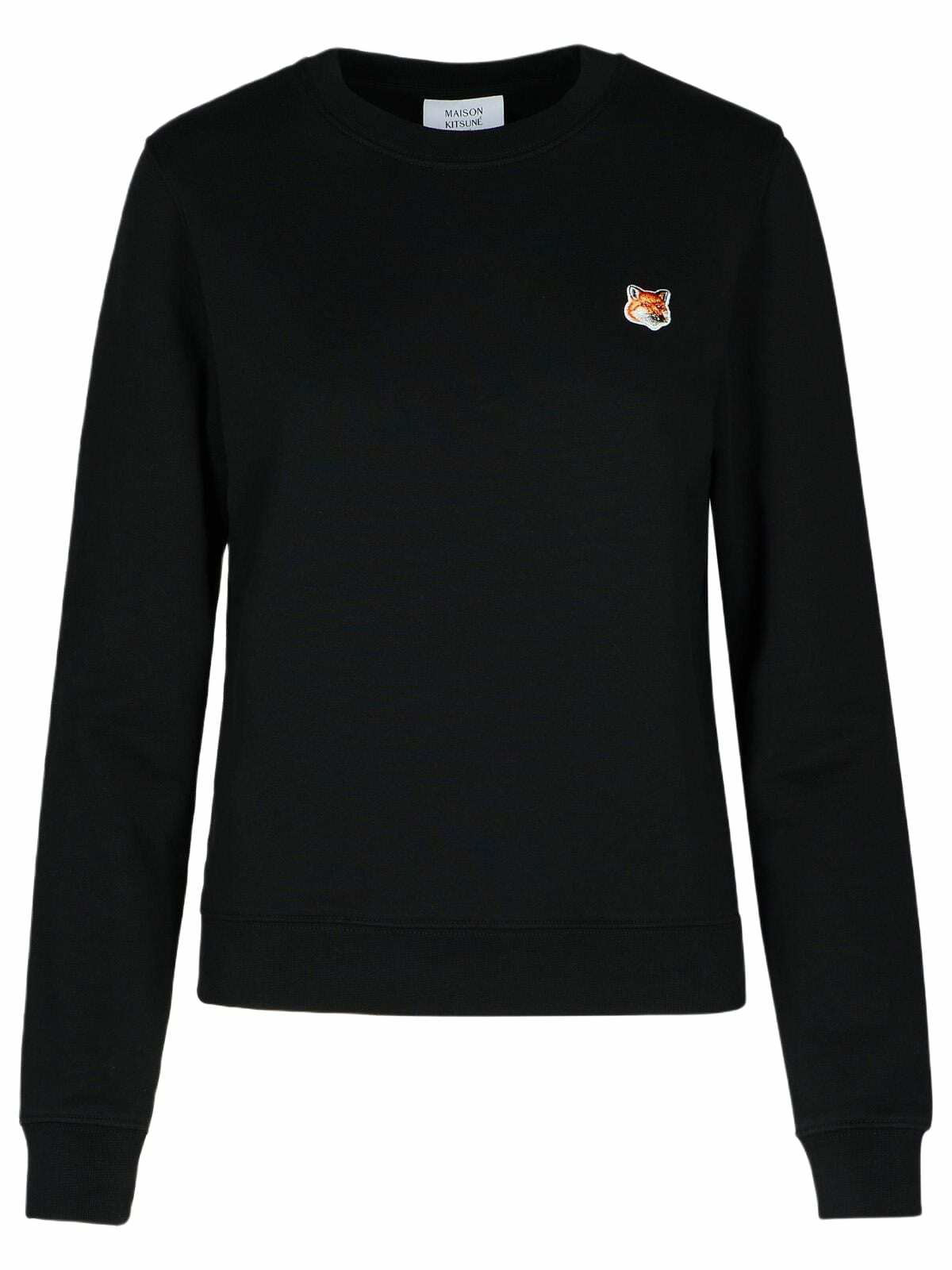 Maison Kitsuné Black Fox Head Sweatshirt Maison Kitsune