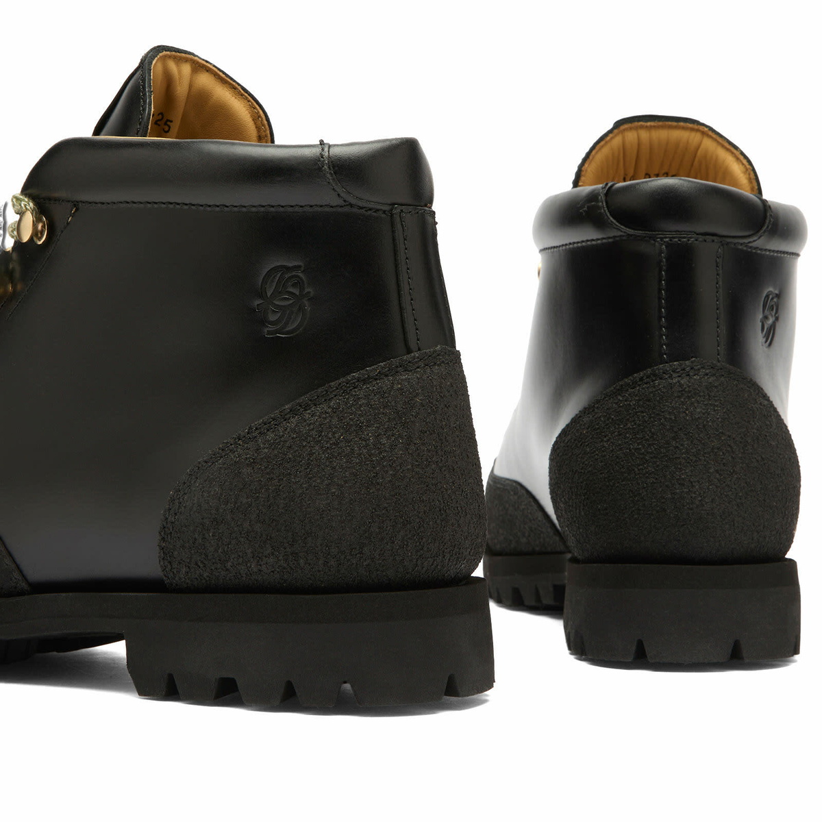 Drôle de Monsieur Men's x Paraboot Yosemite Leather Boot in Black