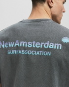 New Amsterdam LOGO TEE Grey Mens Shortsleefe