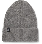 Herschel Supply Co - Cardiff Ribbed Cashmere and Wool-Blend Beanie - Men - Gray