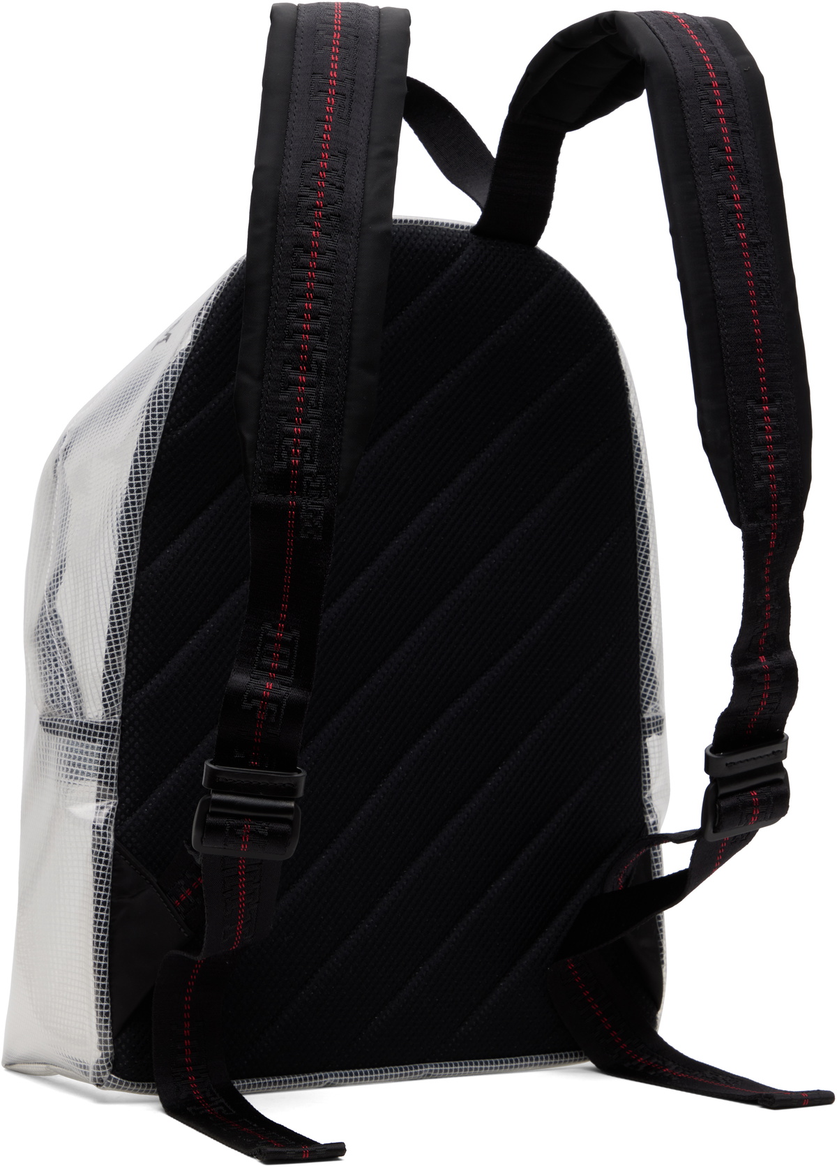 Off-White Transparent Ripstop Heritage Backpack