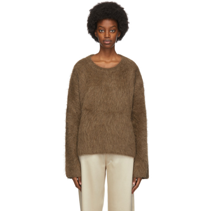 Toteme Brown Alpaca Biella Sweater Toteme