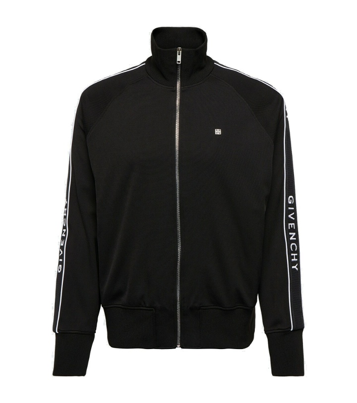Photo: Givenchy - Logo jersey track jacket