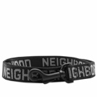 Neighborhood Men's JQ Dog Lead in Black