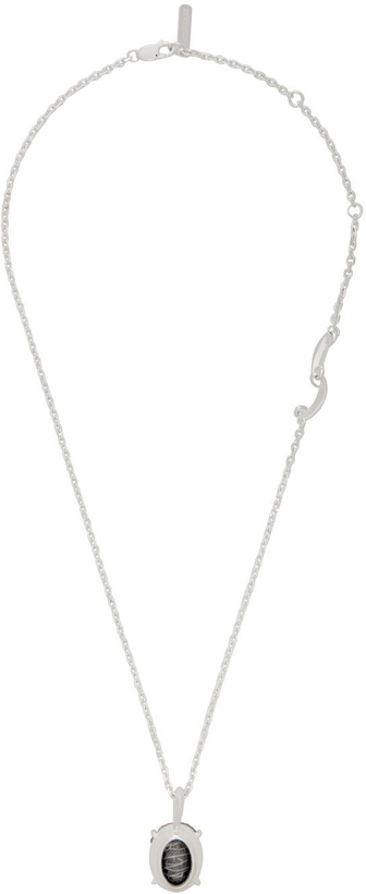Photo: SWEETLIMEJUICE Silver Kamon Zong Necklace