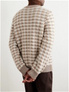Gabriela Hearst - Checked Cashmere Sweater - Neutrals