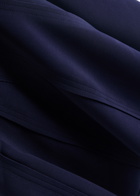 Norma Kamali Grace Stretch-jersey Mini Skirt Dark Navy
