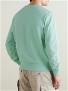 Polo Ralph Lauren - Logo-Embroidered Cotton-Jersey Sweatshirt - Green
