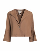 Alessia Santi Womens Jacket in Brown