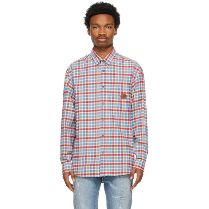 Gucci Flannel Button Up Shirt