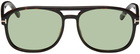 TOM FORD Tortoiseshell Rosco Sunglasses