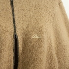 Dime Mohair Double Zip Knit in Camel
