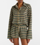 Oséree Lumière striped shirt