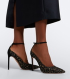 Aquazzura Panthera leopard-print mesh pumps