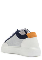 Cleens Luxor Panelled Woven Sneakers Navy