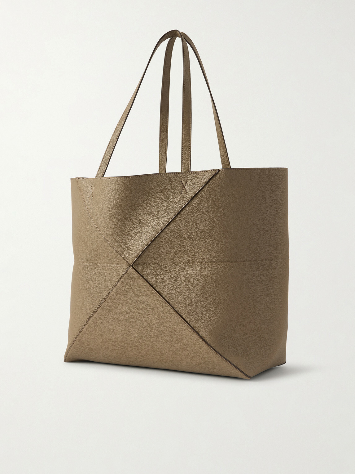 LOEWE - Puzzle Fold Textured-Leather Tote
