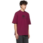 Balenciaga Pink BB Regular Fit T-Shirt