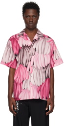 MSGM Pink Bananas Shirt