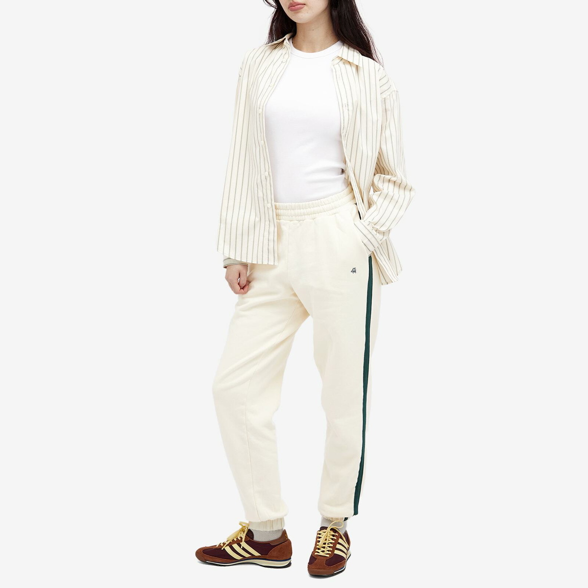 4th & Reckless Women's Sloane Jogger in Cream