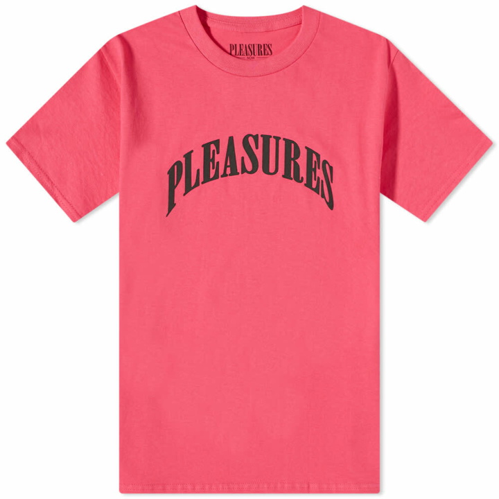 Photo: Pleasures Men's Surprise T-Shirt in Hot Pink