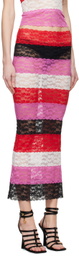 Sinead Gorey Multicolor Paneled Maxi Skirt