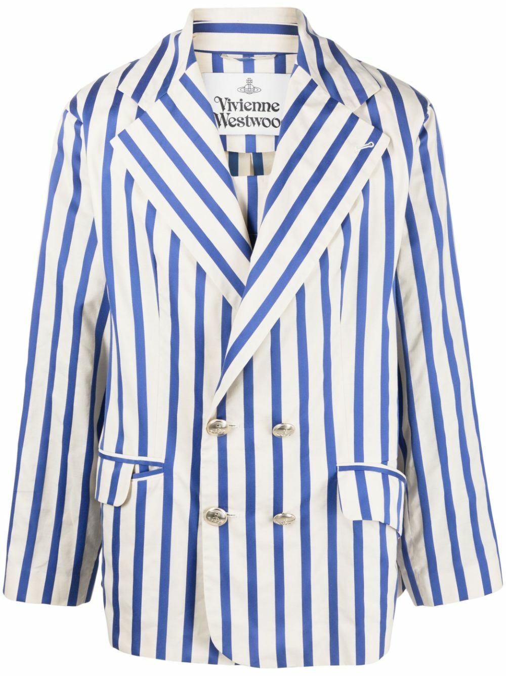 VIVIENNE WESTWOOD - Double-breasted Striped Jacket Vivienne Westwood
