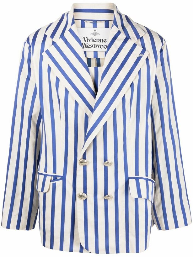 Photo: VIVIENNE WESTWOOD - Double-breasted Striped Jacket