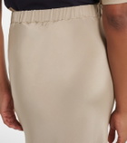 Max Mara Silk satin slip skirt